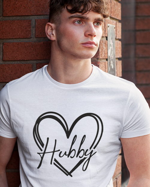 Hubby Wifey Couple Unisex t-shirt