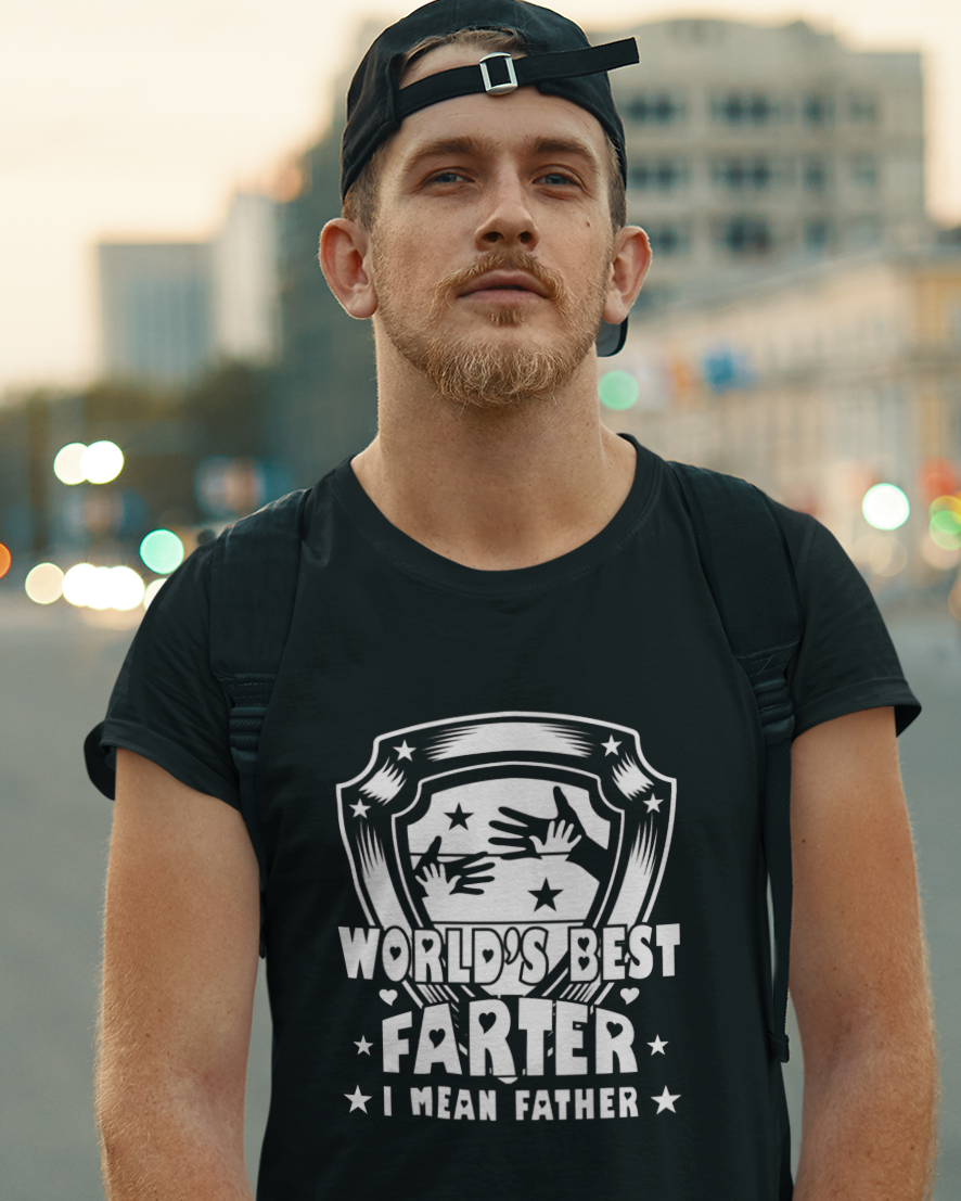 World's Best Farter I Mean Father Unisex t-shirt