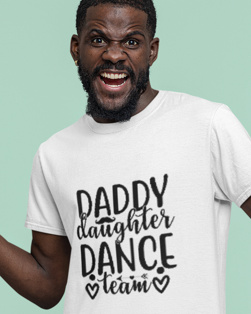 Daddy Daughter Dance Team-01 Unisex t-shirt