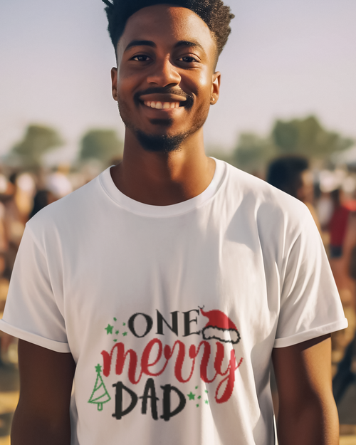 One Merry Dad Unisex t-shirt