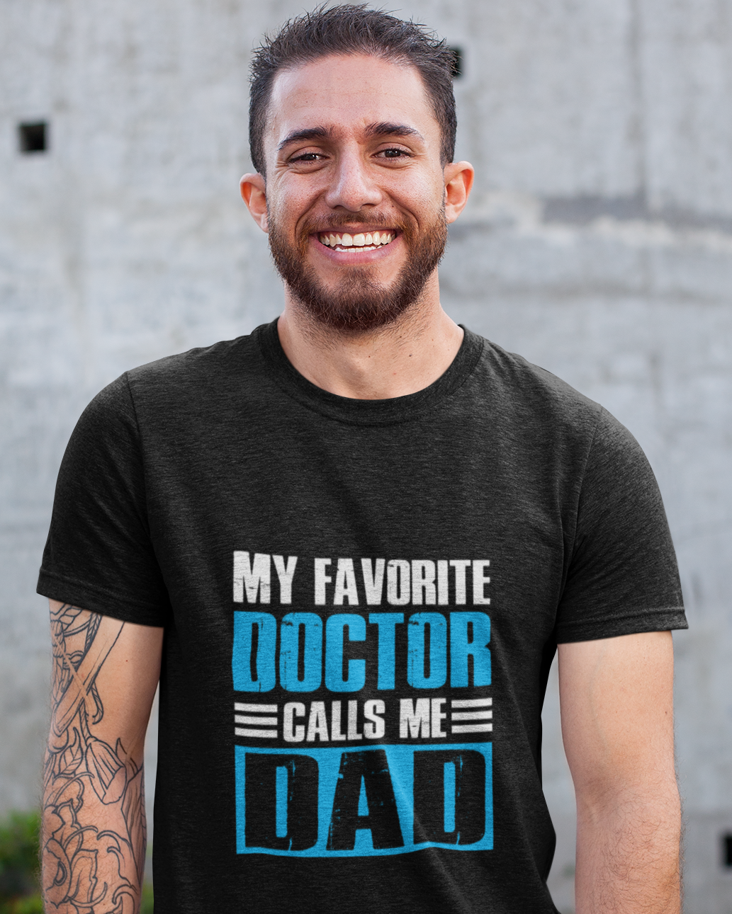 My Favorite Doctor Calls Me Dad Unisex t-shirt