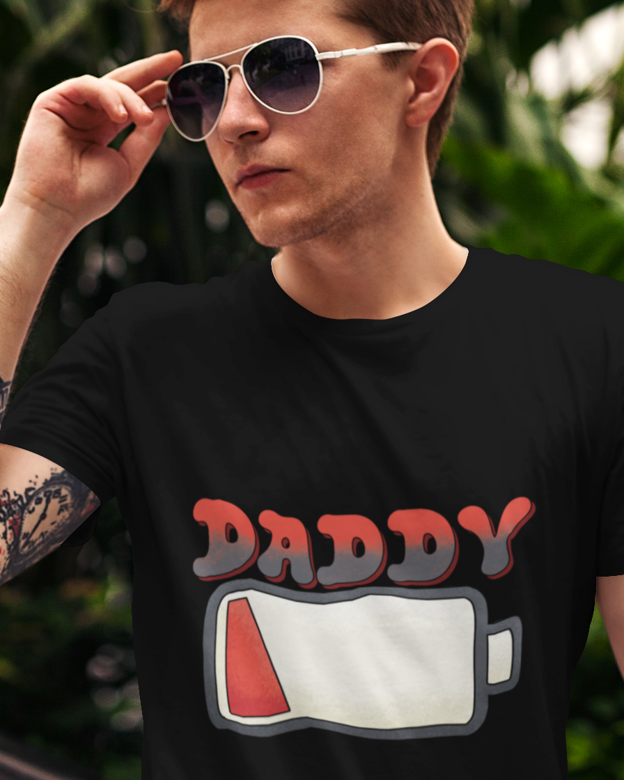 Daddy Low Battery Unisex t-shirt