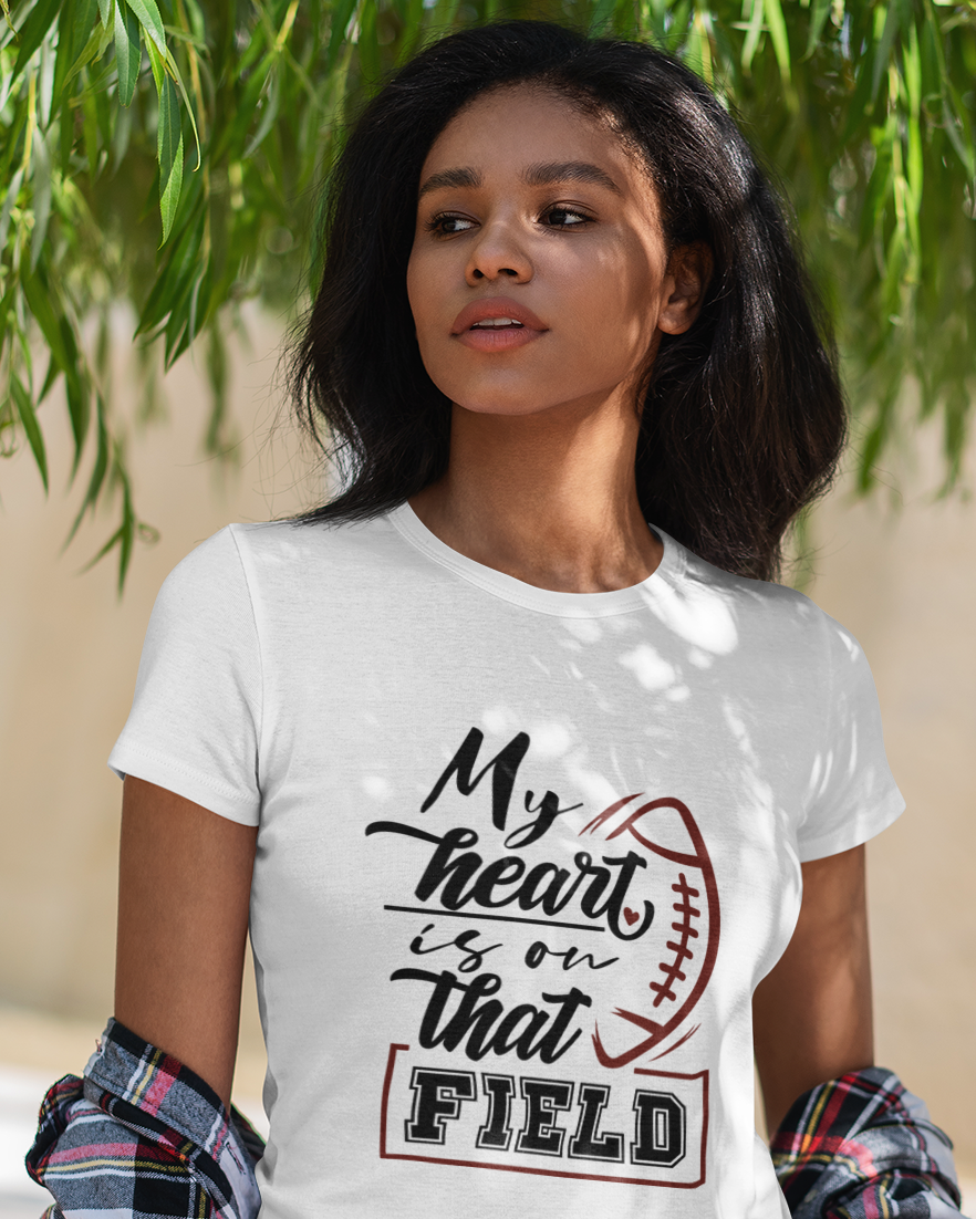 My Heart Is On That Field Unisex t-shirt