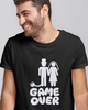 Game Over Bride Groom Unisex t-shirt