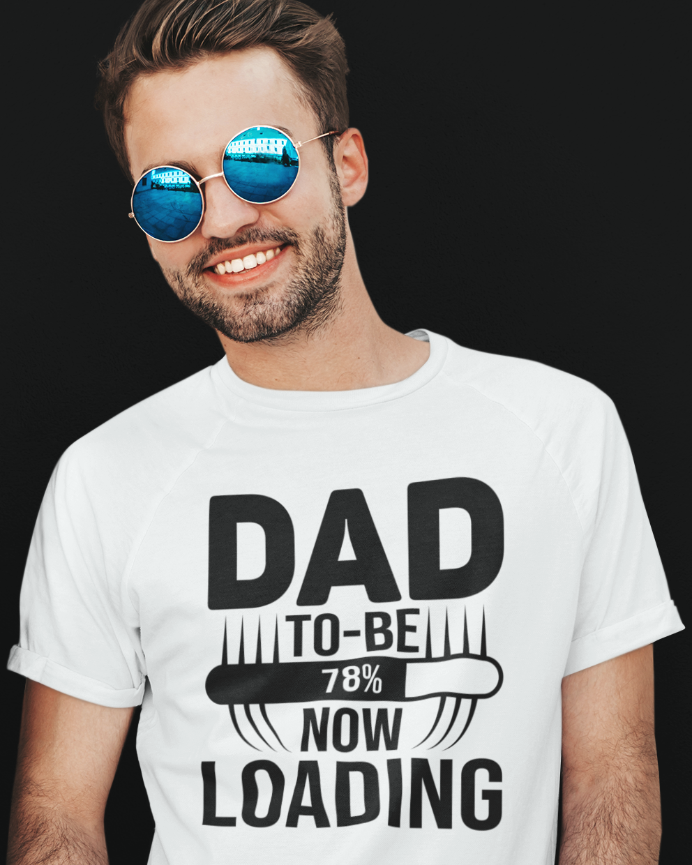 Dad To Be Now Loading Unisex t-shirt