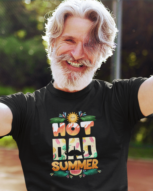 Hot Dad Summer Unisex t-shirt