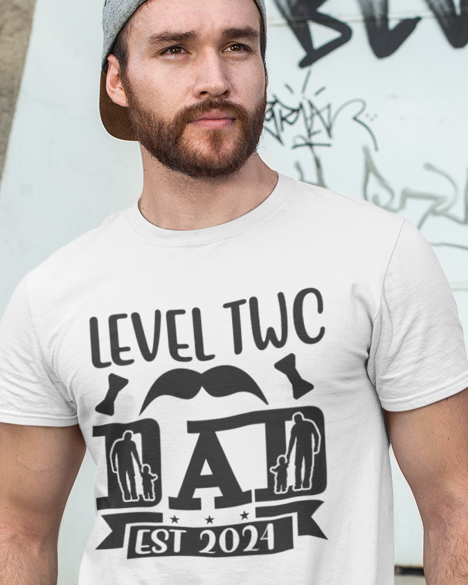 Level Two Dad Est. 2024 Unisex t-shirt