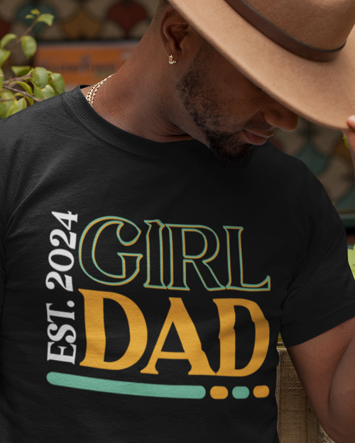 Girl Dad Est. 2024 Unisex t-shirt