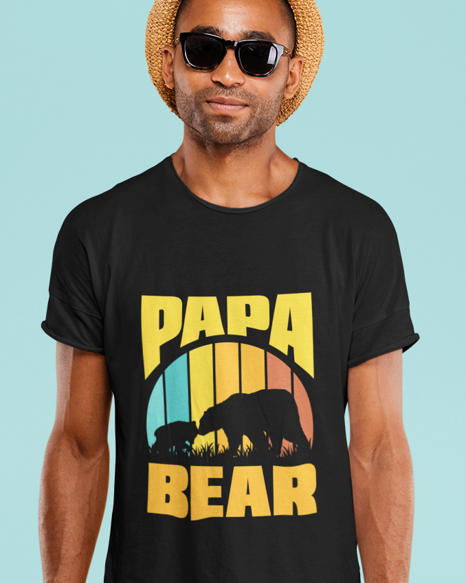 Papa Bear Unisex t-shirt