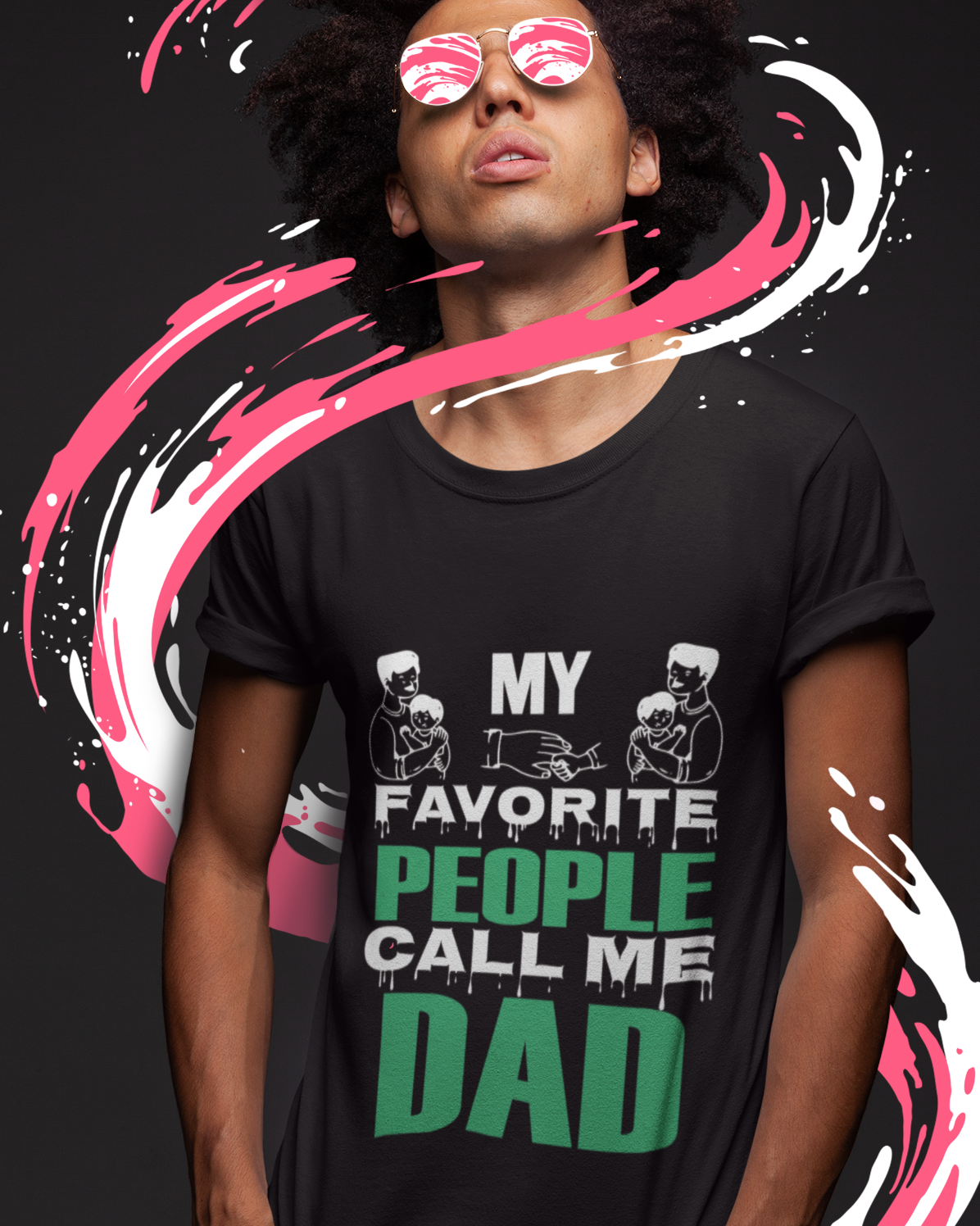 My Favorite People Call Me Dad Unisex t-shirt