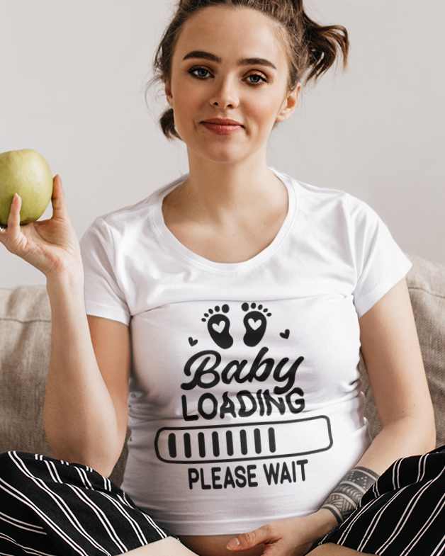 Baby Loading....Please Wait Unisex t-shirt