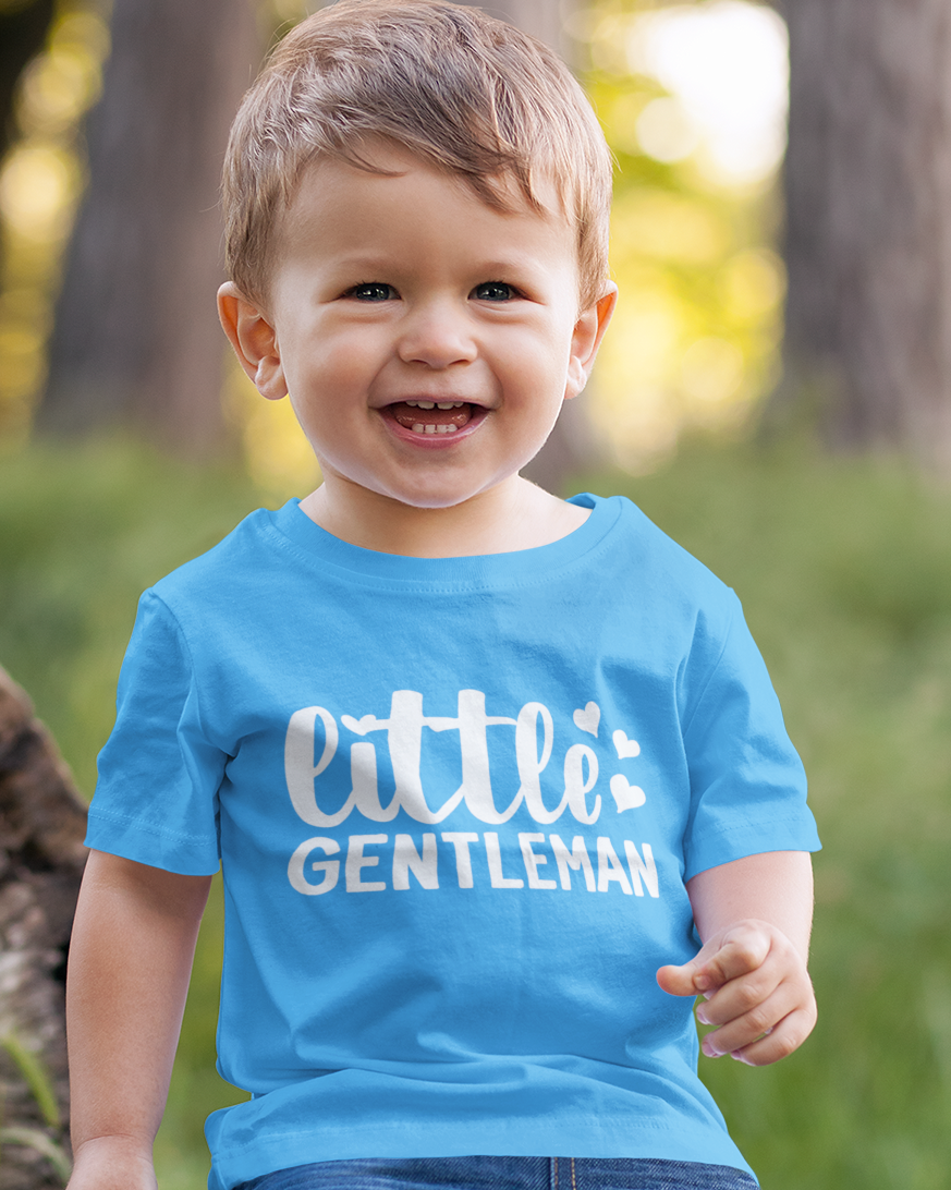 Little Gentleman Baby Jersey Short Sleeve Tee