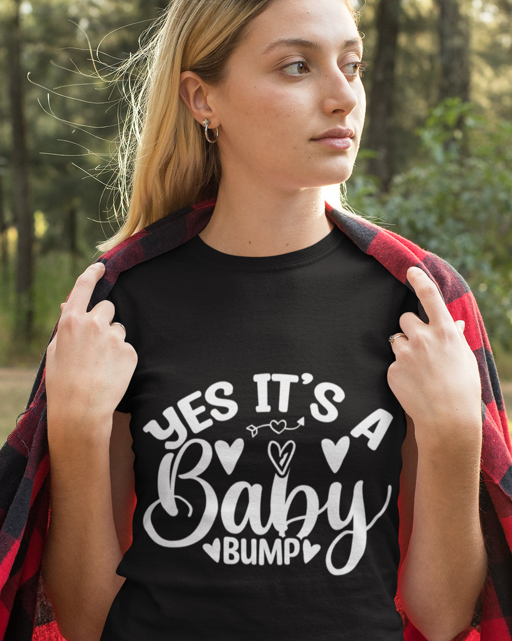 Yes It's A Baby Bump Unisex t-shirt