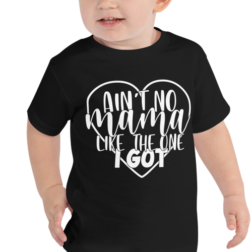 Ain't No Mama Like The One I Got Toddler Short Sleeve Tee