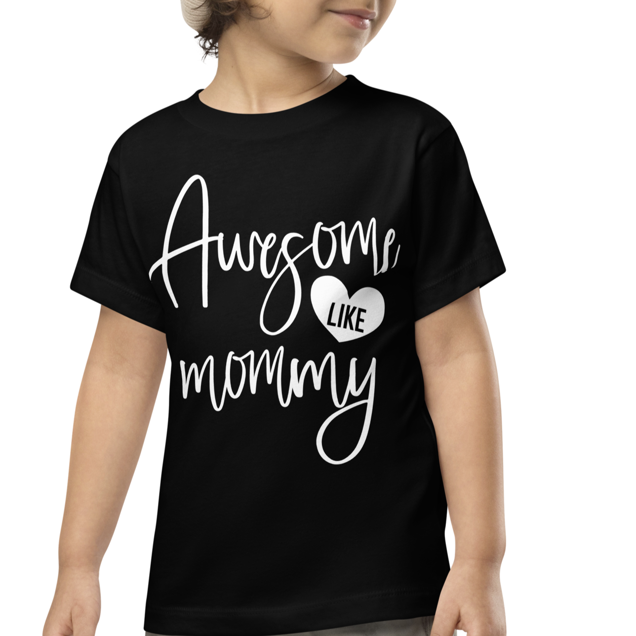 Awesome Like Mommy Toddler Short Sleeve Tee