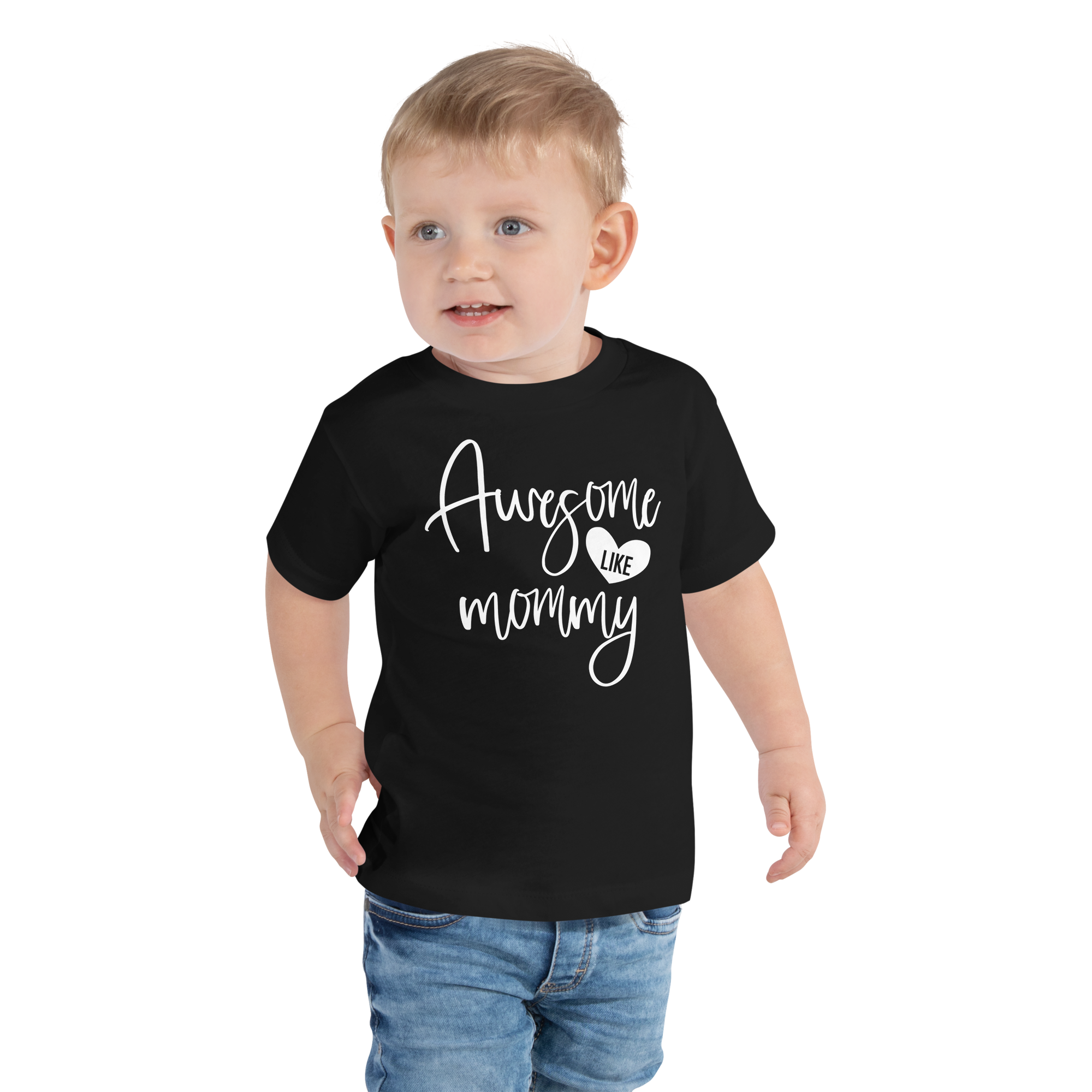 Awesome Like Mommy Toddler Short Sleeve Tee