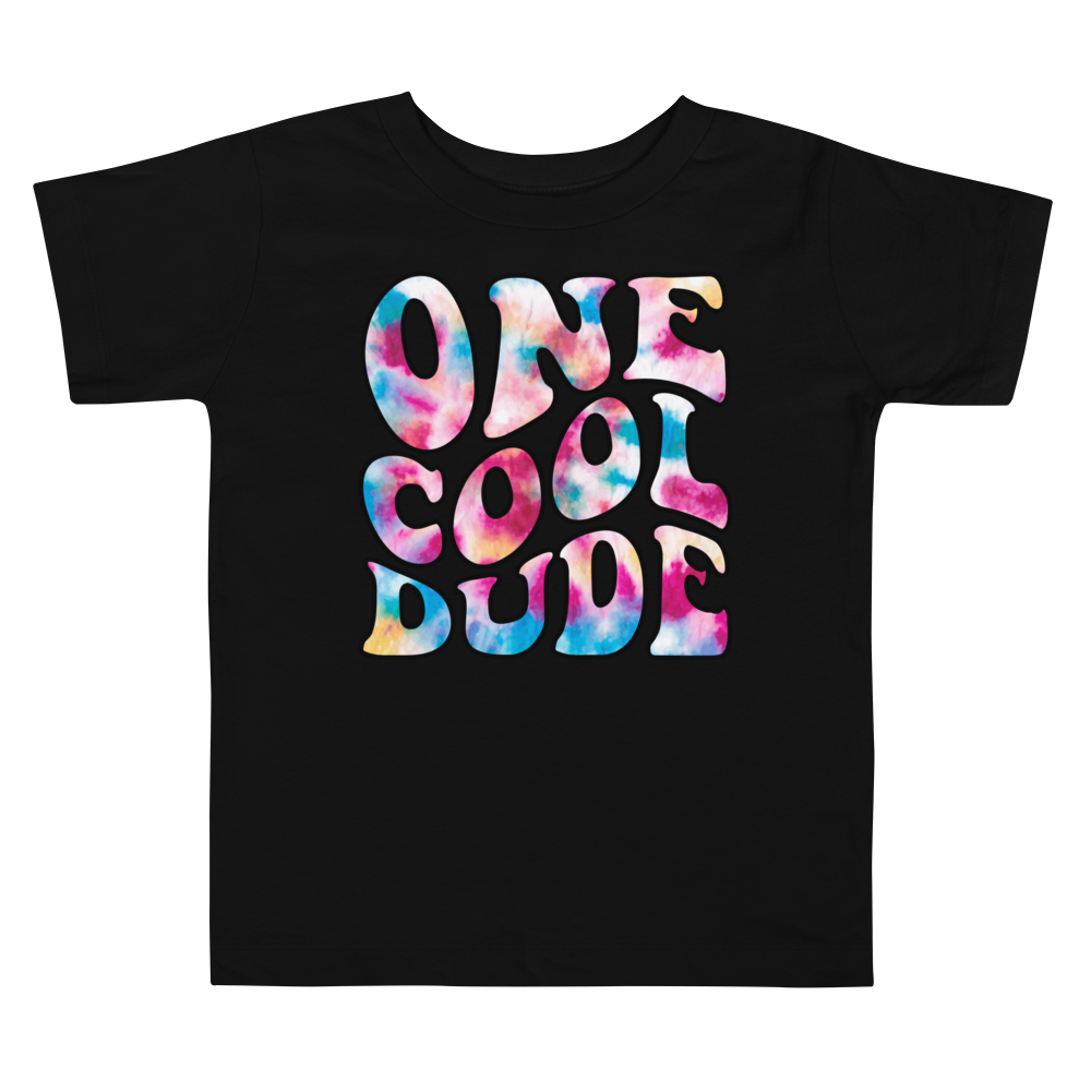 One Cool Dude Toddler Short Sleeve Tee