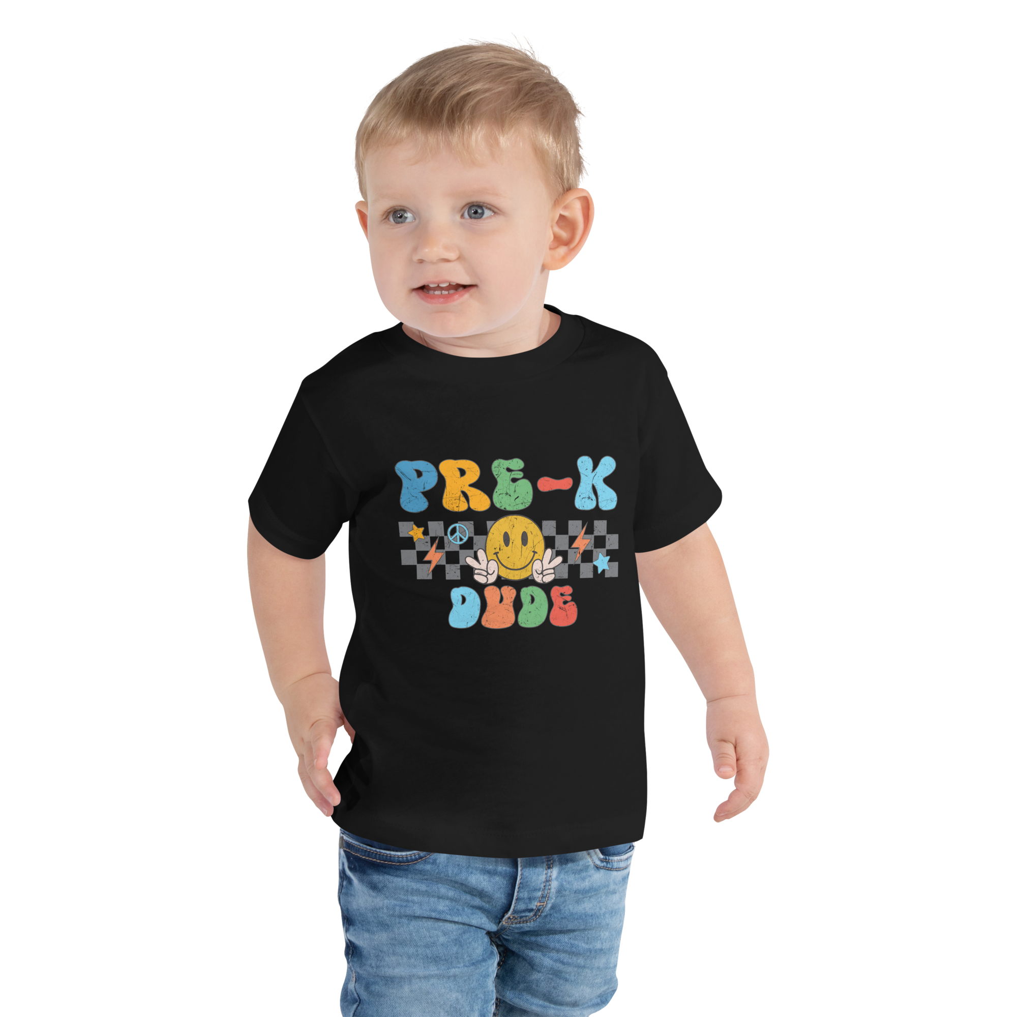 Pre-K Dude Toddler Short Sleeve Tee