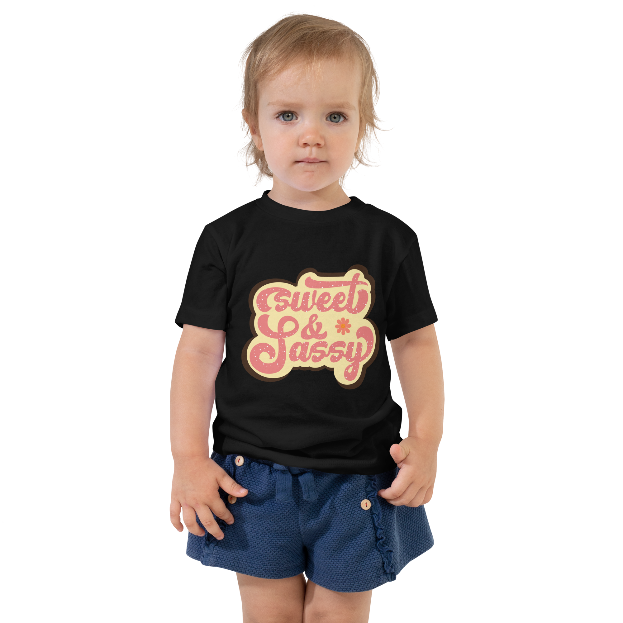 Sweet And Sassy Toddler Short Sleeve Tee