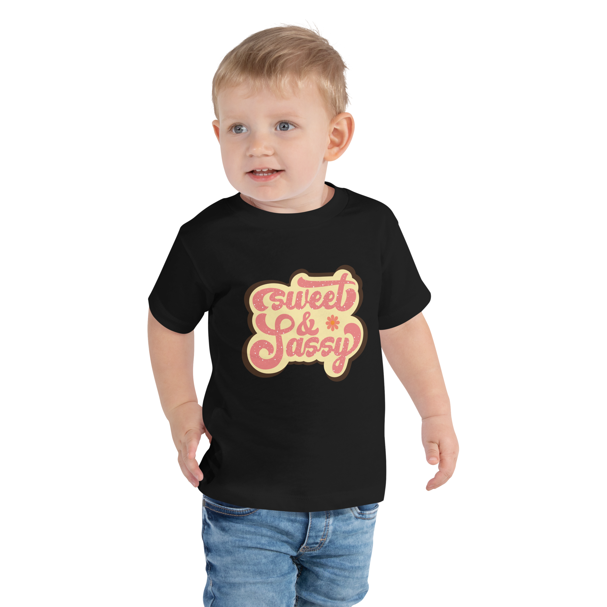 Sweet And Sassy Toddler Short Sleeve Tee