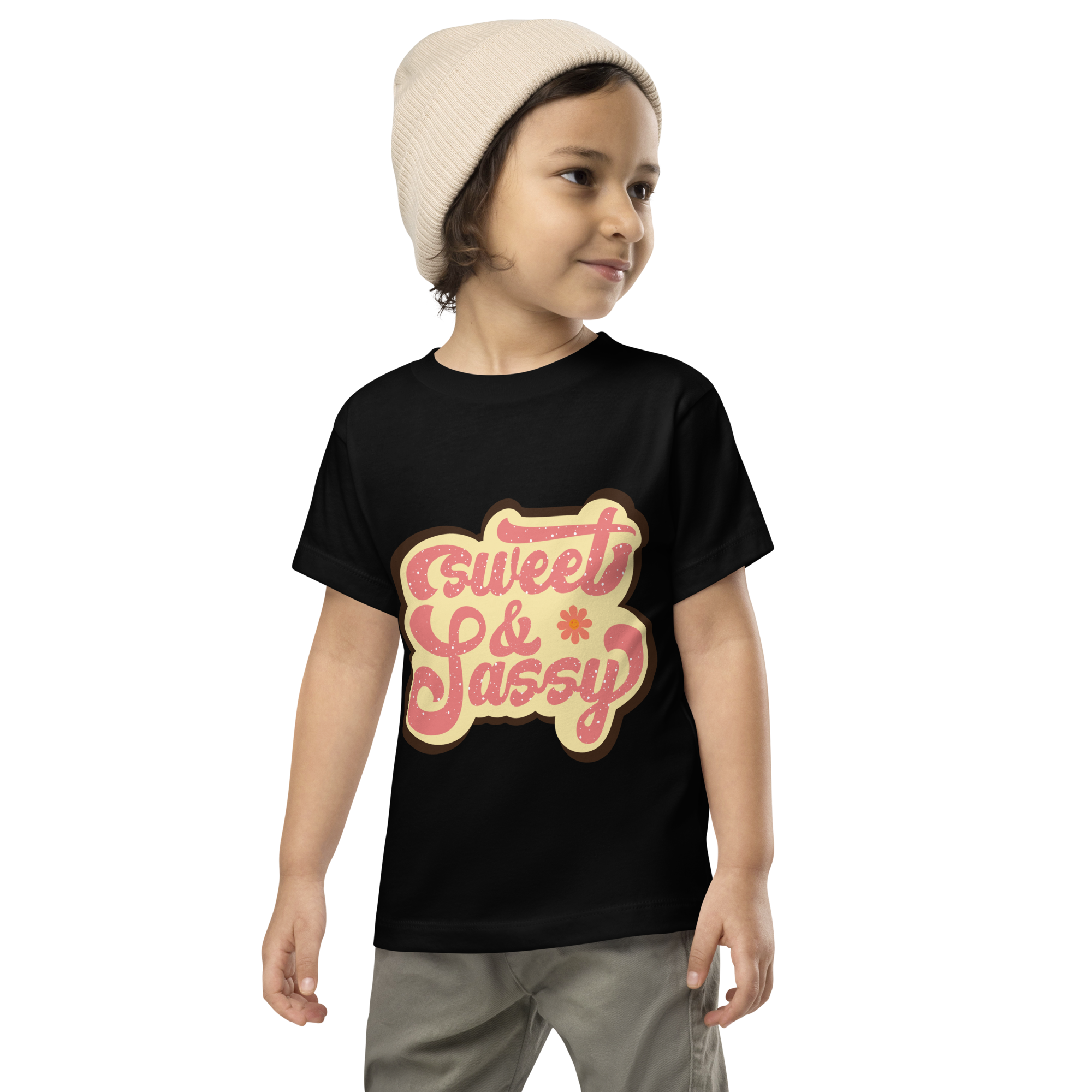 Sweet And Sassy Toddler Short Sleeve Tee