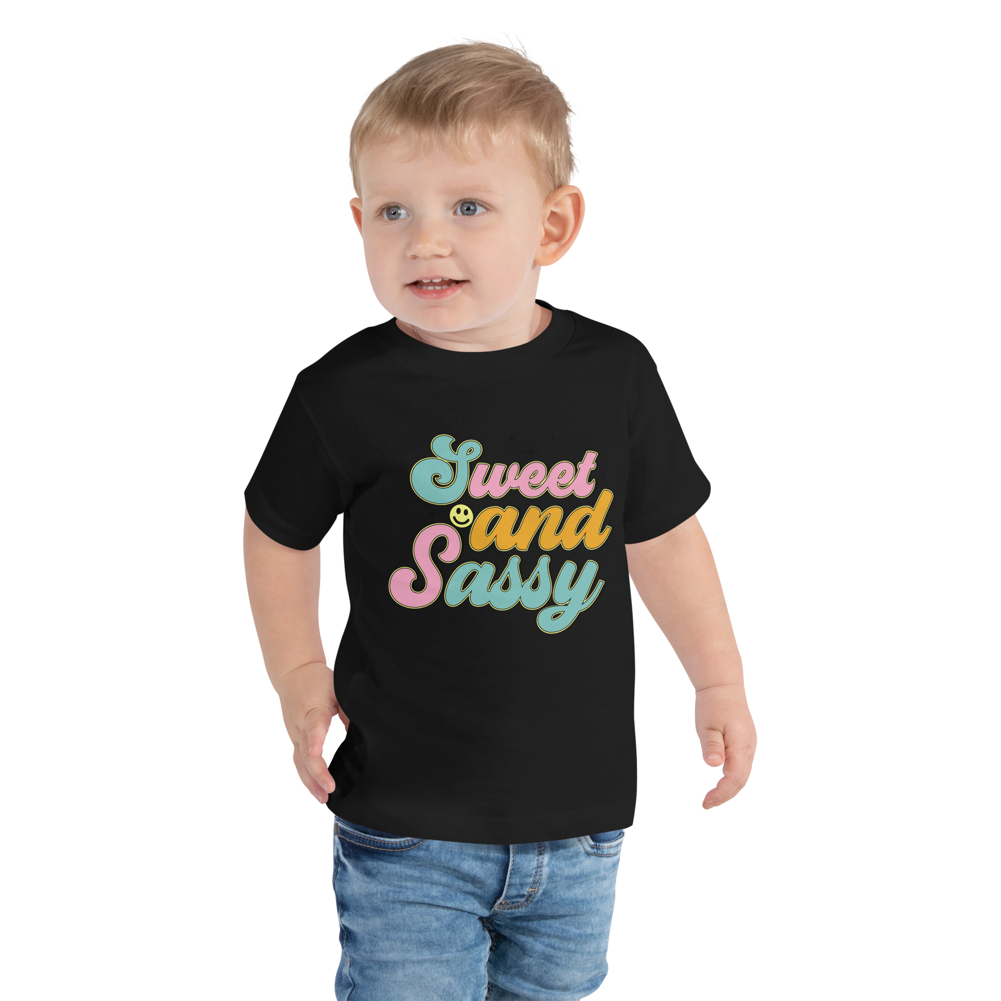 Sweet And Sassy Toddler Short Sleeve Tee