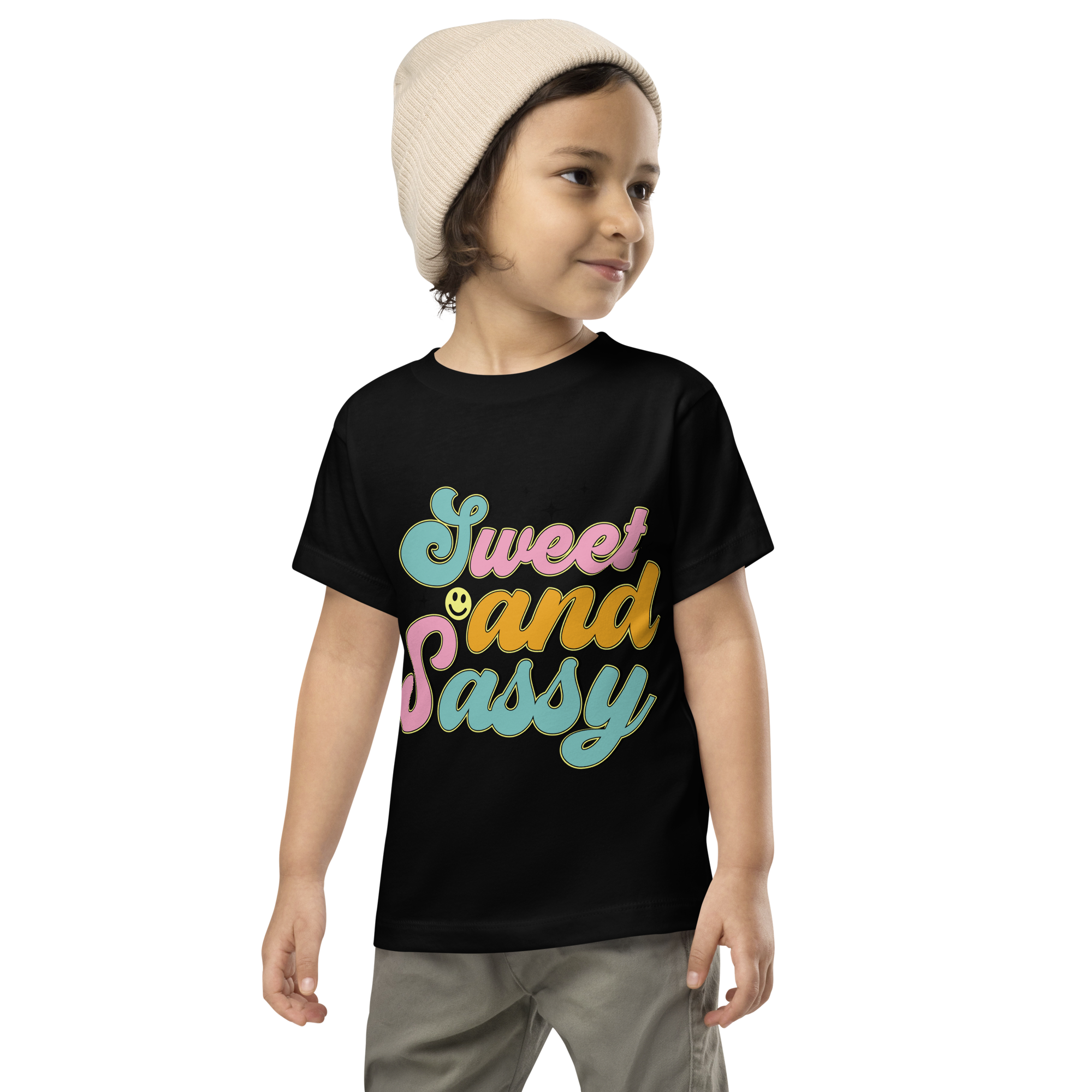 Sweet And Sassy Toddler Short Sleeve Tee