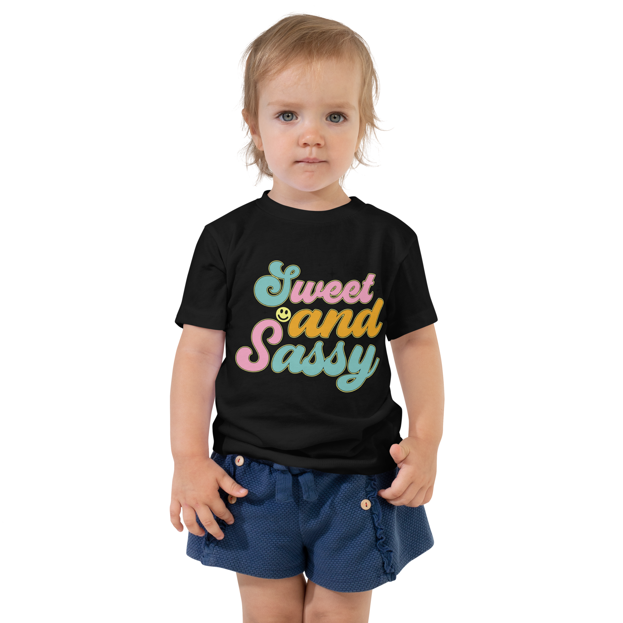 Sweet And Sassy Toddler Short Sleeve Tee