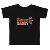 Sweet And Sassy Toddler Short Sleeve Tee