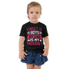 Forget It Boys My Dad is My Valentine's Toddler Short Sleeve Tee