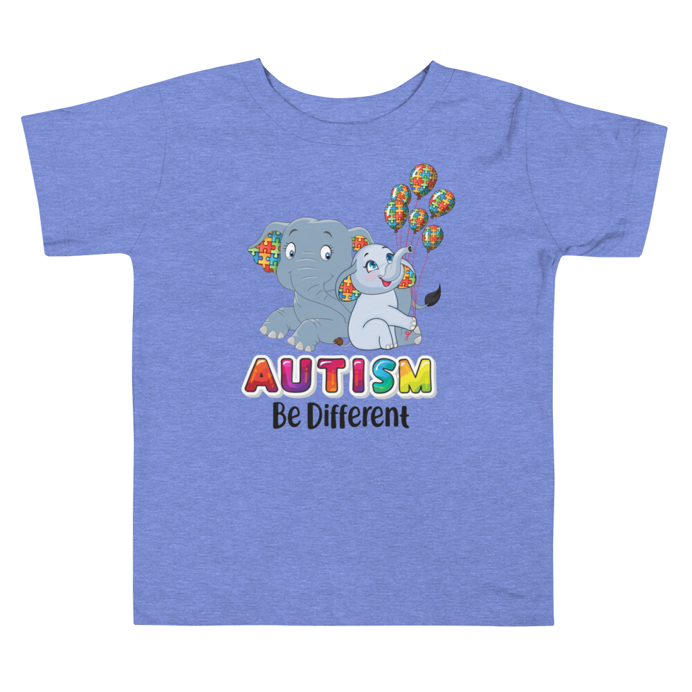 Autism Be Different Toddler Short Sleeve Tee