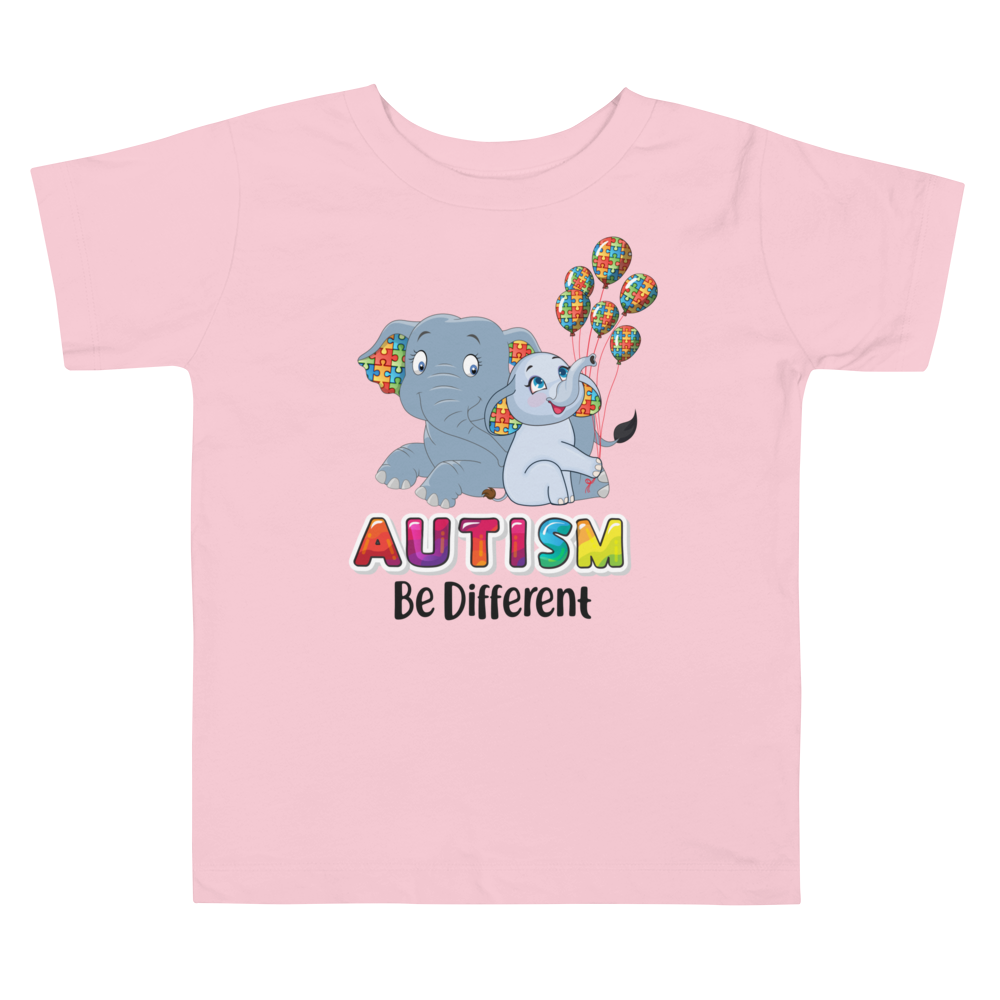 Autism Be Different Toddler Short Sleeve Tee