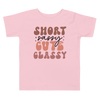 Short Sassy Cute Classy Toddler Short Sleeve Tee