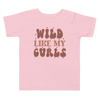 Wild Like My Curls Toddler Short Sleeve Tee