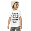 Pretty Eyes And Chubby Thighs Toddler Short Sleeve Tee