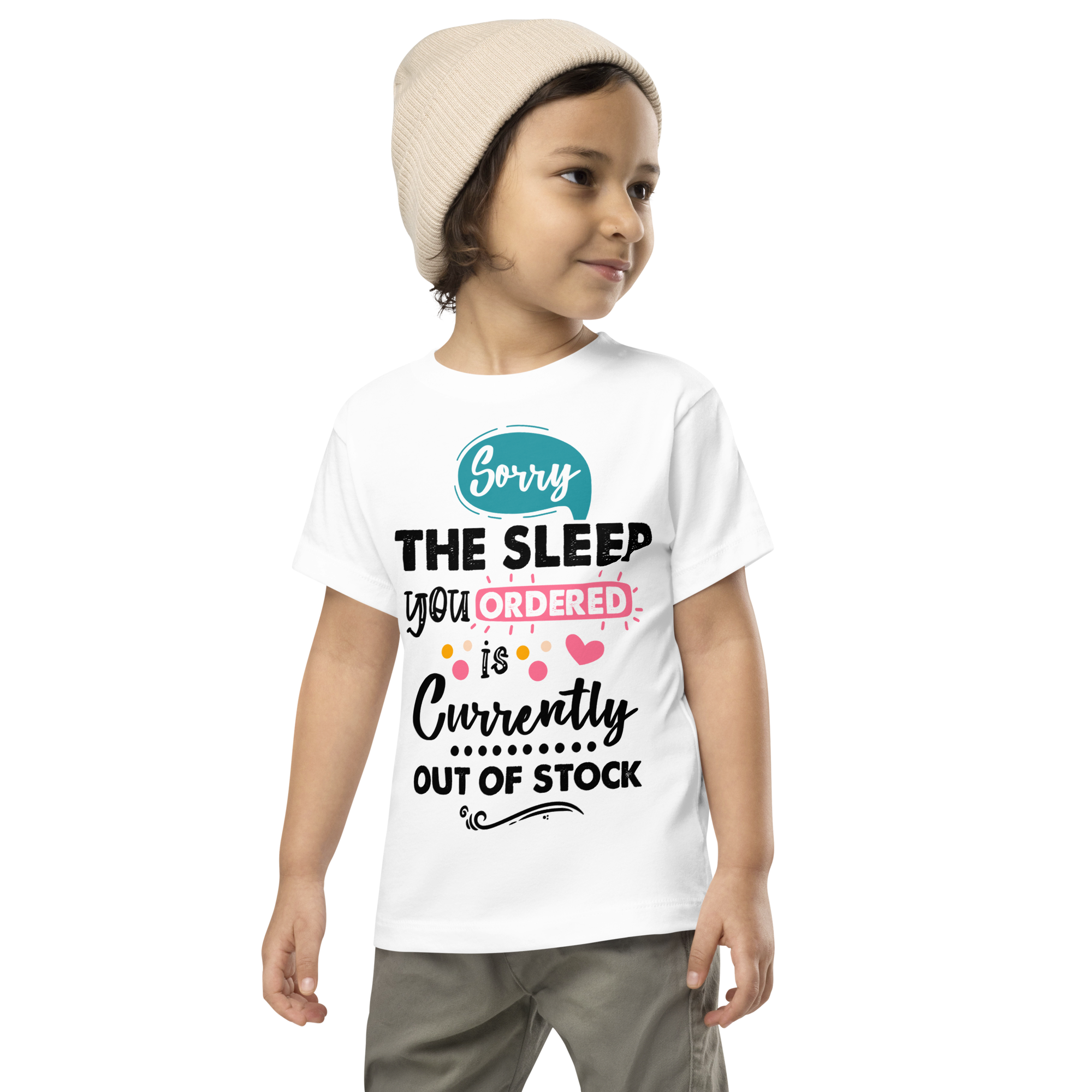 sorry the Sleep You Ordered Is Currently Out Of Stock Toddler Short Sleeve Tee