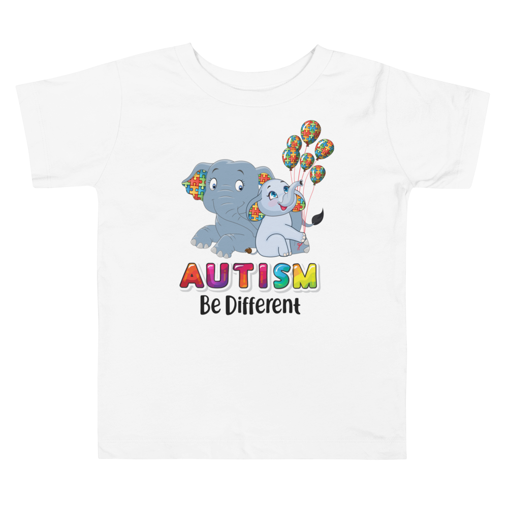 Autism Be Different Toddler Short Sleeve Tee