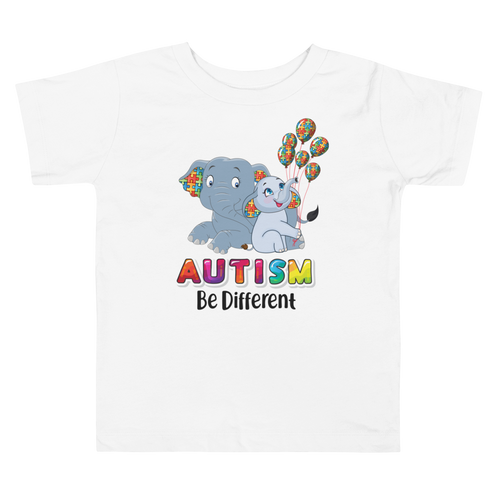 Autism Be Different Toddler Short Sleeve Tee