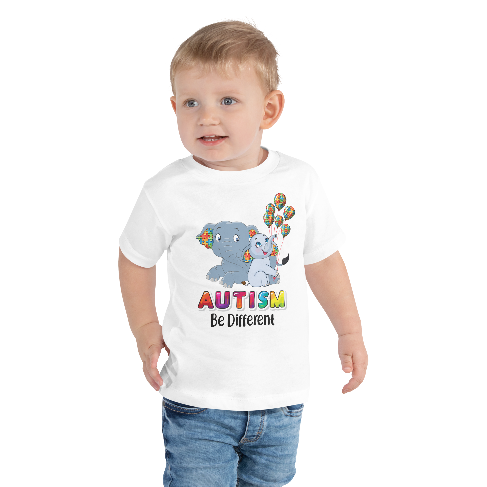 Autism Be Different Toddler Short Sleeve Tee