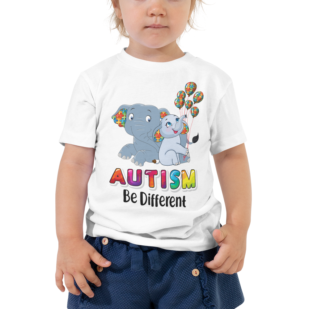 Autism Be Different Toddler Short Sleeve Tee