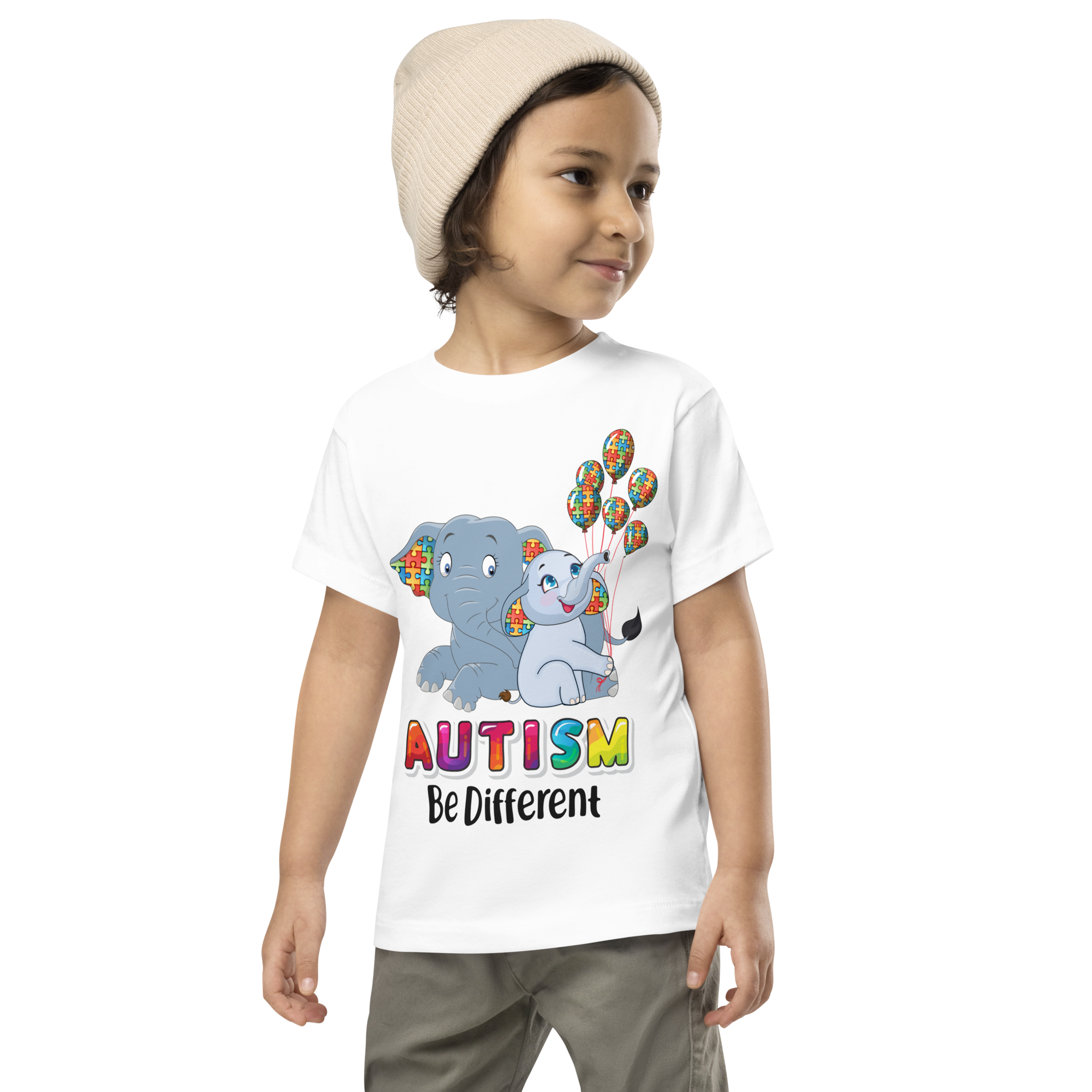 Autism Be Different Toddler Short Sleeve Tee