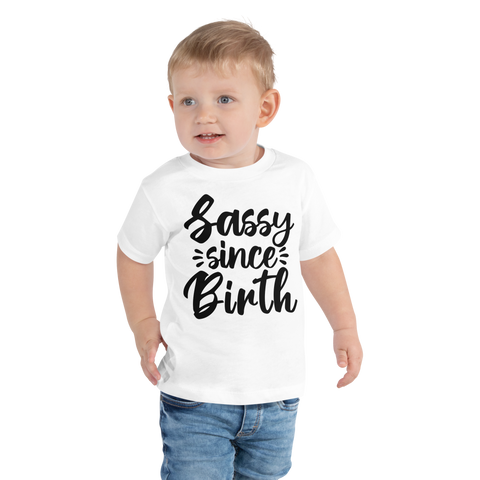 Sassy Since Birth Toddler Short Sleeve Tee