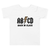 ABCD Back In Class Toddler Short Sleeve Tee