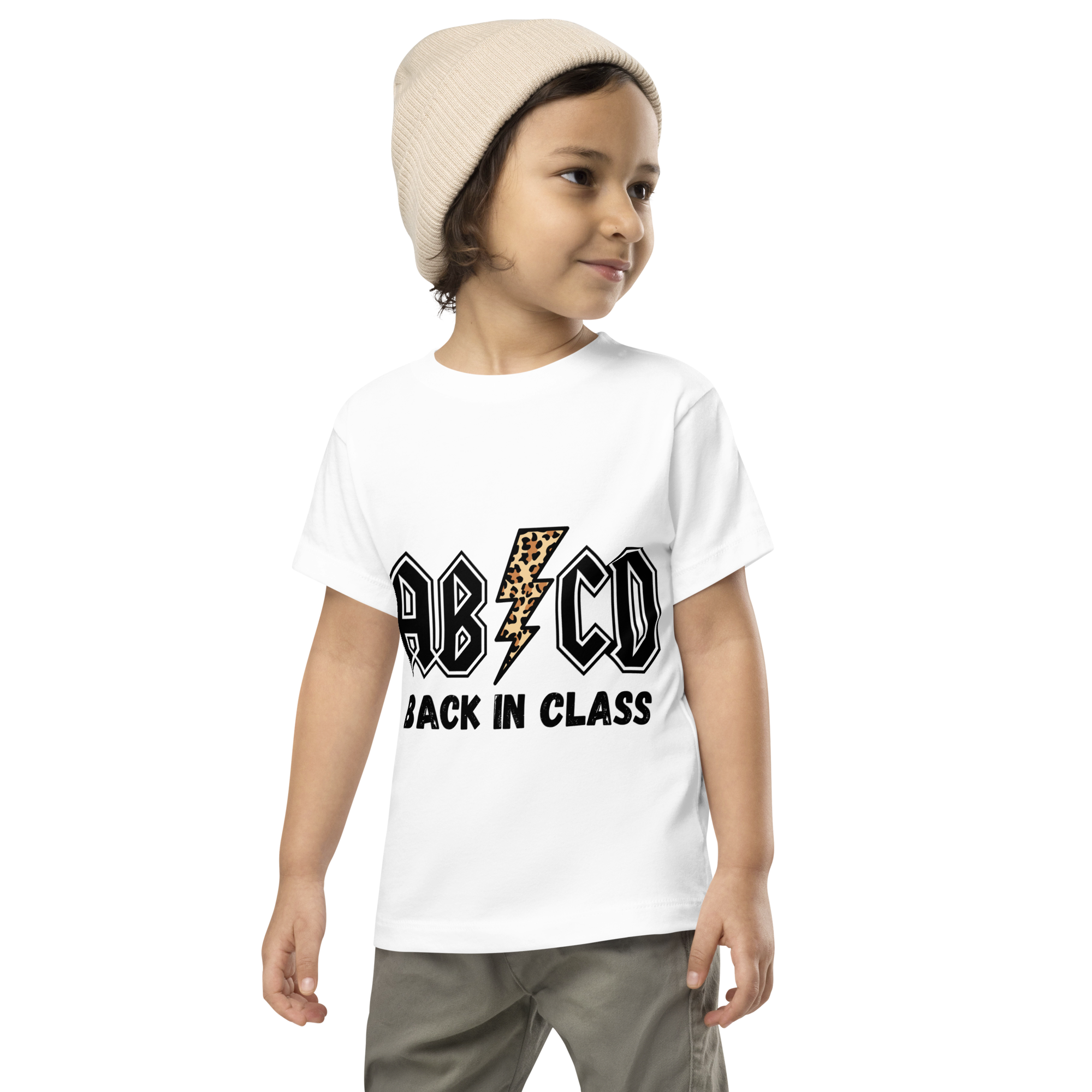 ABCD Back In Class Toddler Short Sleeve Tee