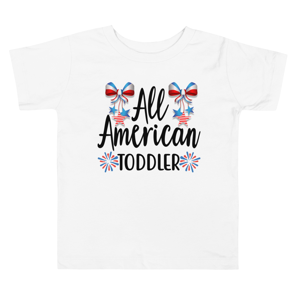 All American Toddler Toddler Short Sleeve Tee