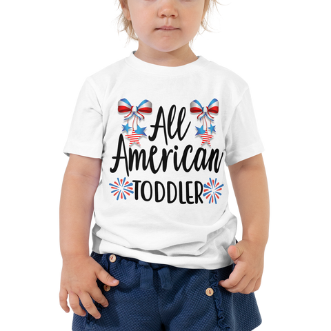 All American Toddler Toddler Short Sleeve Tee