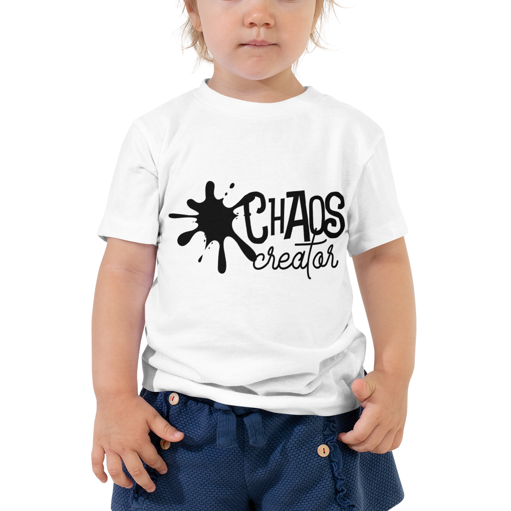 Chaos Creator Toddler Short Sleeve Tee