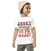 Short Sassy Cute Classy Toddler Short Sleeve Tee