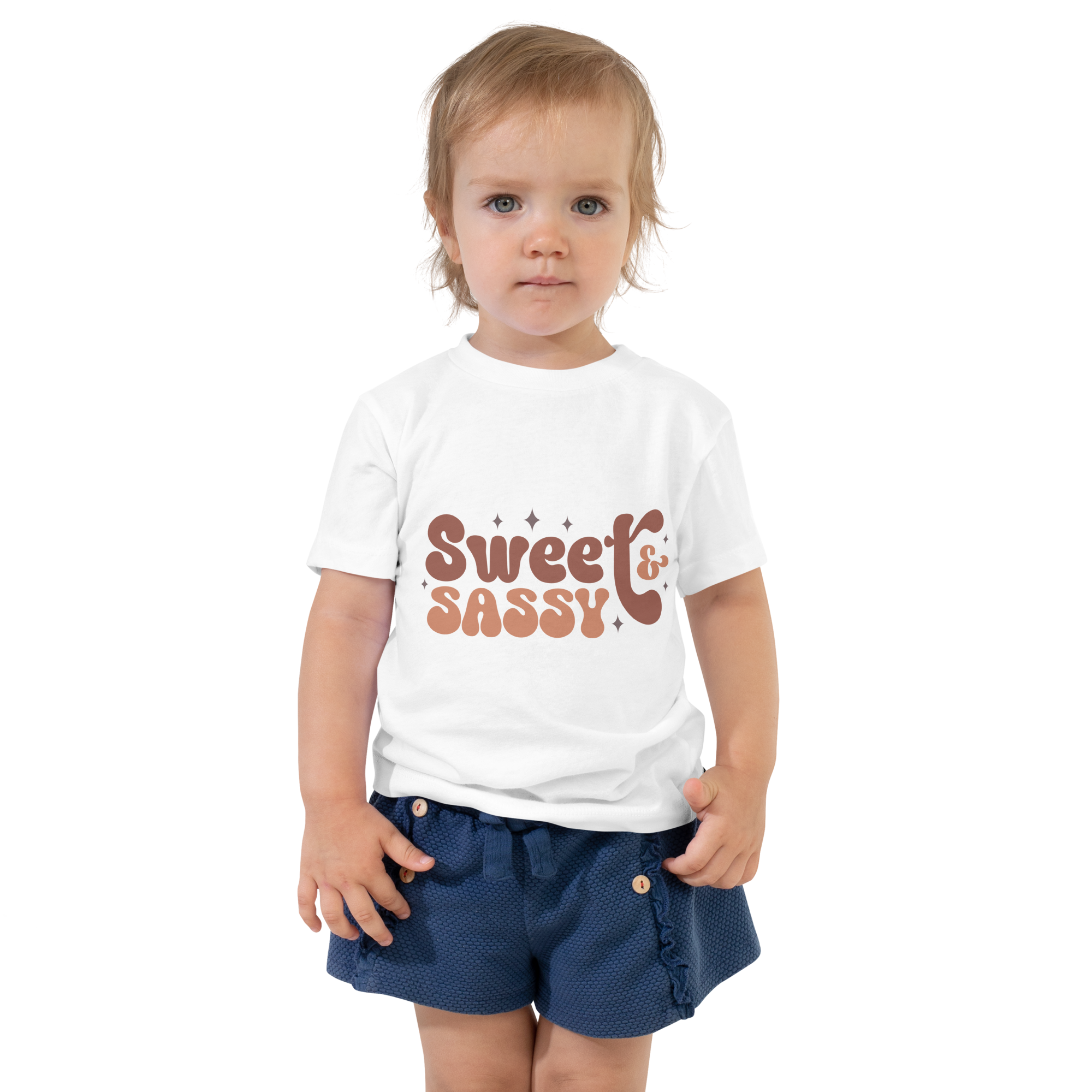 Sweet And Sassy Toddler Short Sleeve Tee