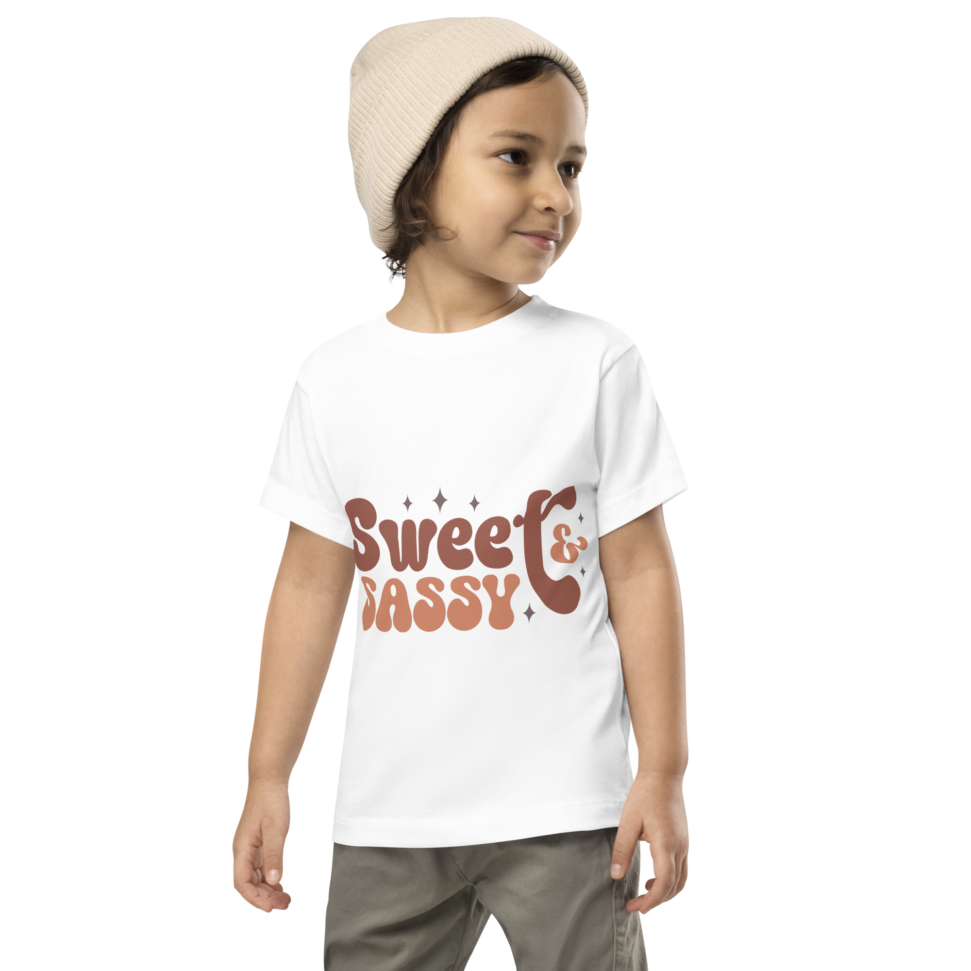 Sweet And Sassy Toddler Short Sleeve Tee